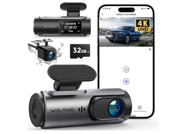 WOLFANG WD03 4K Dashcam