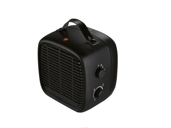 Silvercrest keramische Kachel of Ventilator Zwart