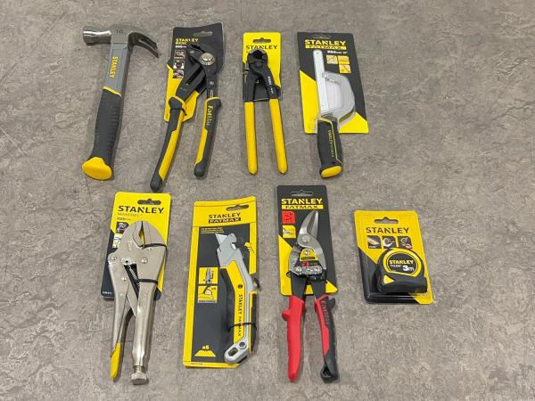 Stanley handgereedschap set 8-delig
