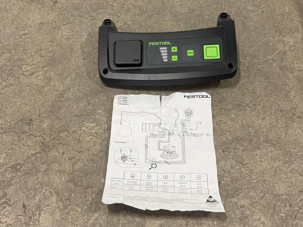 Festool bedieningspaneel stofzuiger