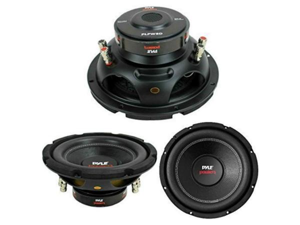 1 PYLE PLPW8D subwoofer 400 watt rms 800 watt