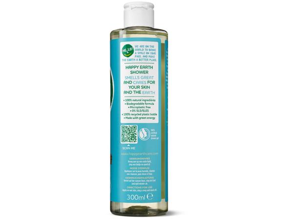 Happy Earth douchegel Cedar &amp; Lime 300 ml