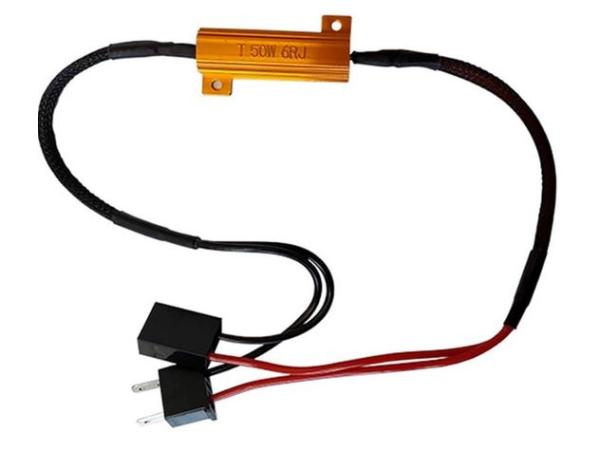 Simoni 50W7 Weerstandswaarschuwing LED-lampen fitting H7