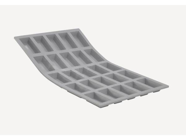Professionele siliconenvorm voor 25 mini bolletjes