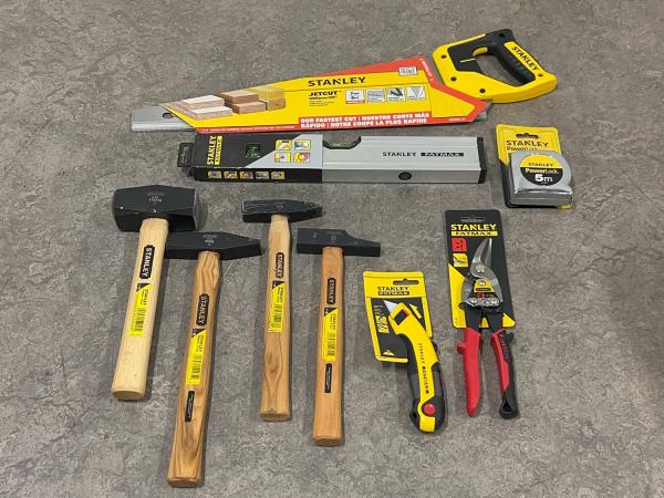 Stanley handgereedschap set 9-delig