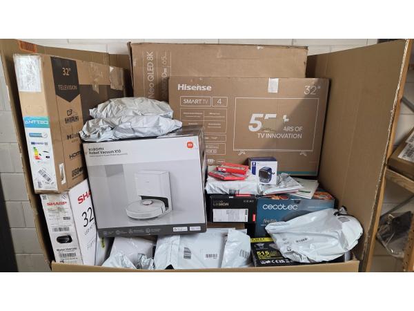 Ongecontroleerde Retouren Pallet