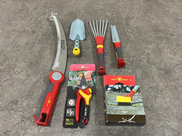 Wolf-Garten tuingereedschap set 6-delig