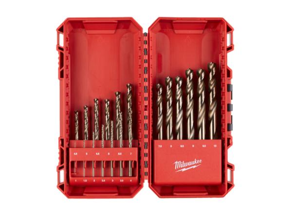 Milwaukee metaalboor set 19-delig Red Cobalt