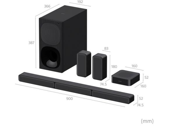 Sony HT-S40R - 5.1-kanaals soundbar