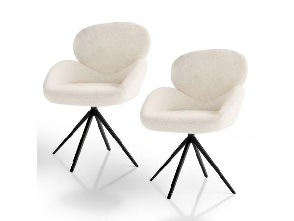 Draaistoel Albano 2 stuks