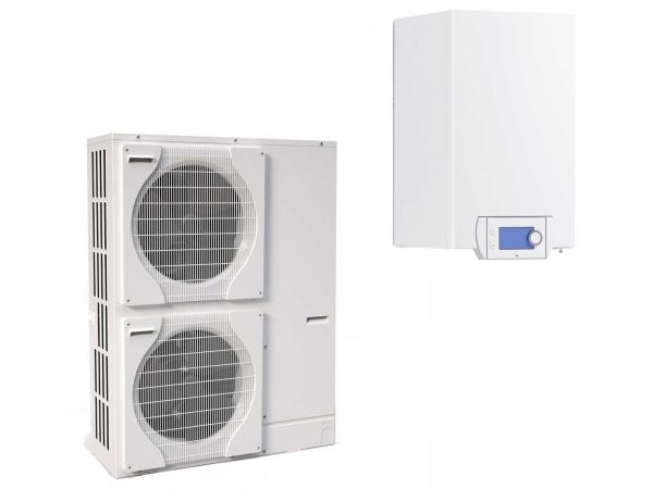 lucht/water-warmtepomp 11kW BLW Split C met verwarmelement 