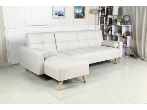 Kayoom Luxe (Slaap) Bank Maloni (Links) - Creme