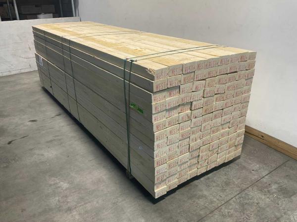 20x Vuren balk ruw 390x12,5x7,5cm