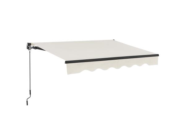 Zonnescherm / Luifel - 250 x 200 cm - Beige - Incl. Bevestiging