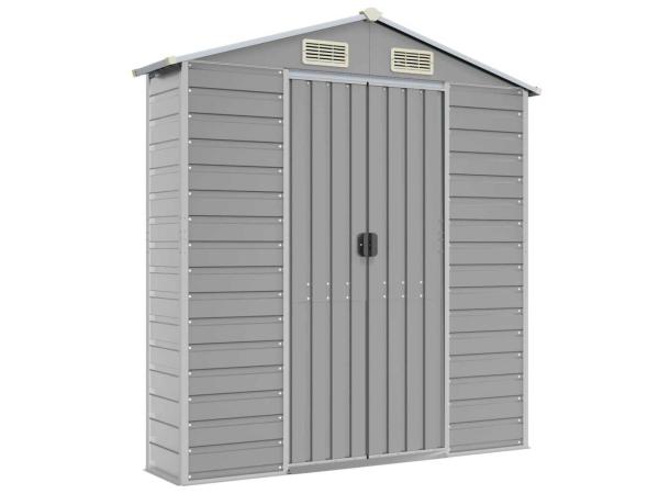 VidaXL metalen muurkast grijs 40x191x198cm