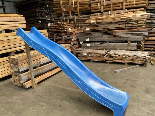 Kunststof glijbaan Blauw 290 cm