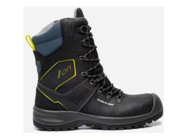Solid Gear - Schoenen Ion High zwart/groen, S3L, maat 43 - S