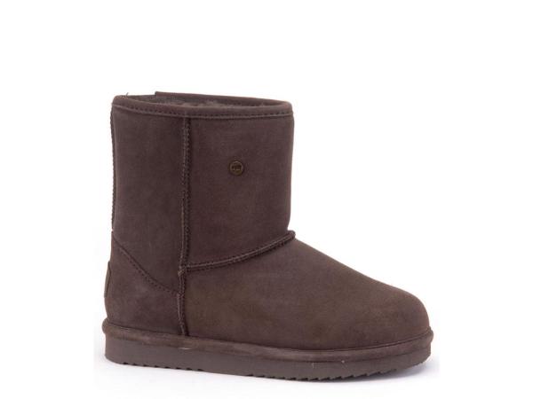 Warmbat Kangaroo Suede Laars Pebble - 36