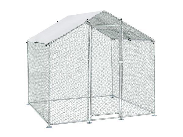 Kippenren / Kippenhok - HLS25T - 200 x 200 x 200 cm