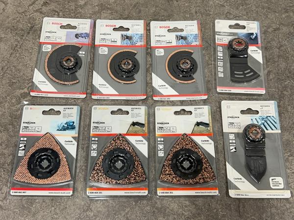 Bosch multitool toebehoren set 8-delig