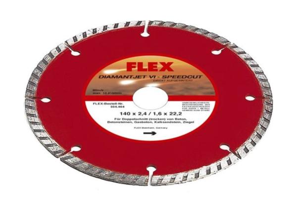 2x Flex diamantslijpschijf ø140mm SpeedCut beton