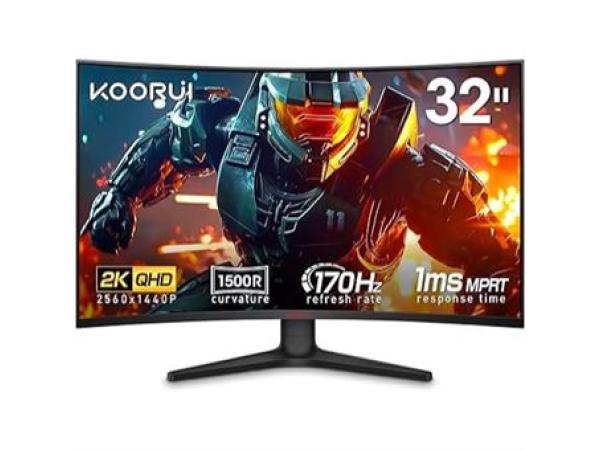 KOORUI E32E6QC 32" curved QHD gaming monitor 170Hz