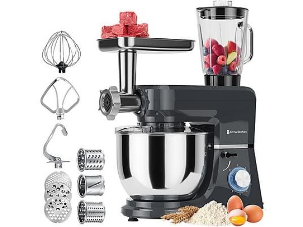 KitchenBrothers KB800 keukenmachine 1500W 6-in-1