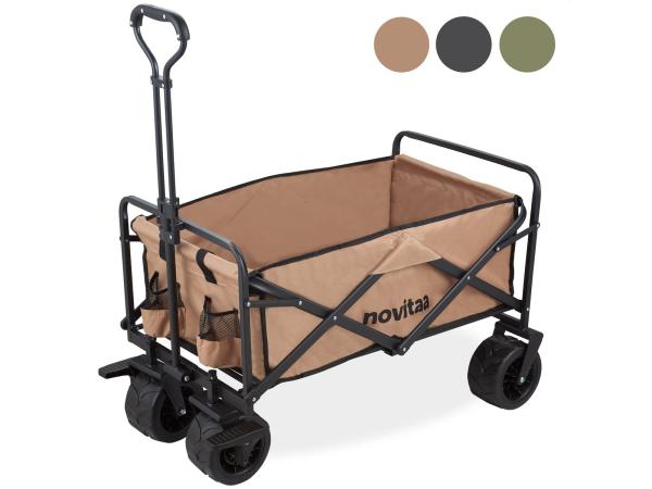 Novitaa opvouwbare bolderkar OT01C 150 kg 100 L