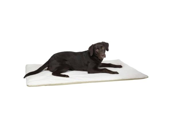 Ligkussen Theo zelfverwarmend beige, 120 x 75 x 3 cm