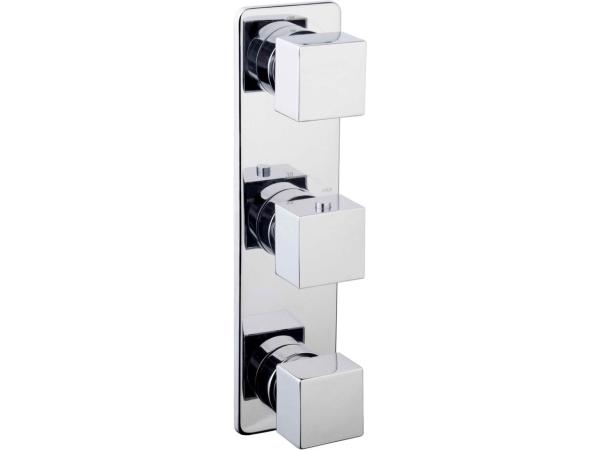 Douchekraan Rombo 15cm Hartafstand Thermostatisch Inbouw Vie