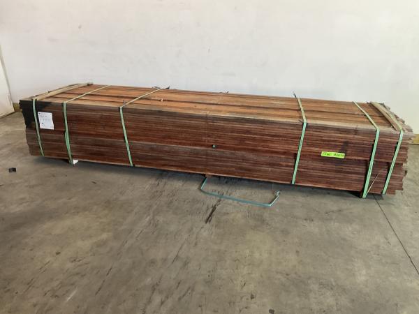 20x Angelim vermelho tuinplank 350x10x2 cm