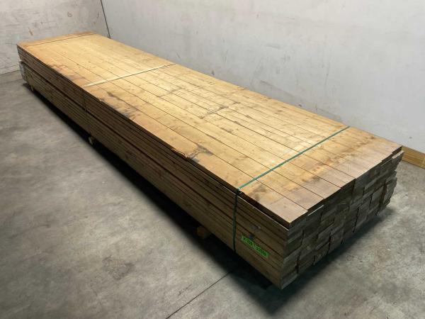 25x Vuren balk geschaafd 510x14x3,8cm