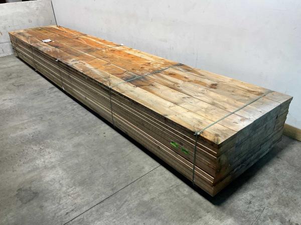 10x Vuren plank geschaafd - 600x23,5x3,8cm