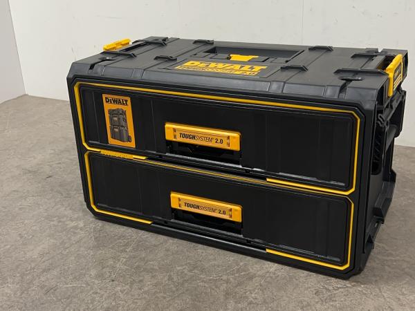 DeWalt koffer met 2 lader Toughsystem 2.0