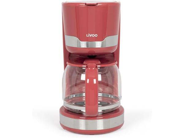 Livoo - DOD201 elektrisch koffiezetapparaat - 1000W
