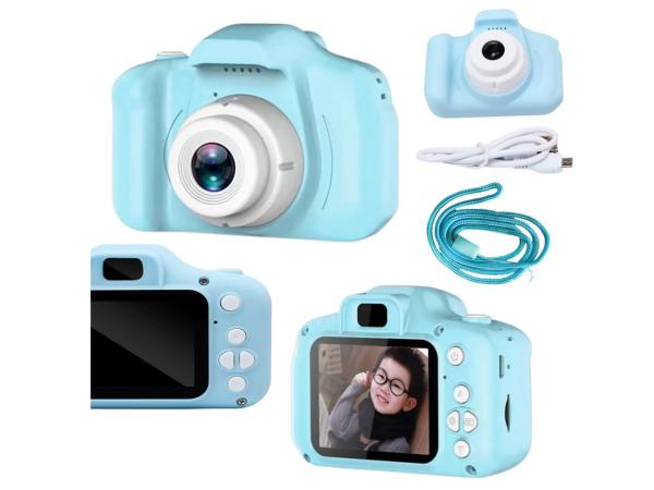 DIGITALE CAMERA VOOR KINDEREN BLAUW