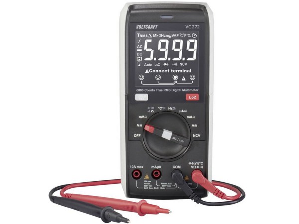 VOLTCRAFT VC272 Multimeter Digitaal CAT III 600 V