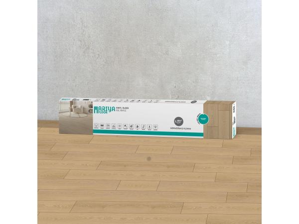 Pvclaminaat 22x122cm 4.8mm met Isolatie Per 27.8m2 Ivor eik