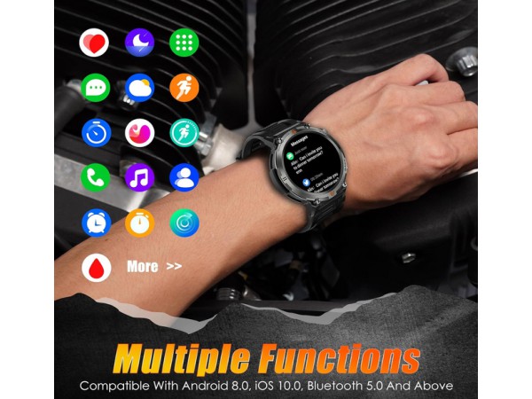 EIGIIS Militair Smartwatch voor Heren1