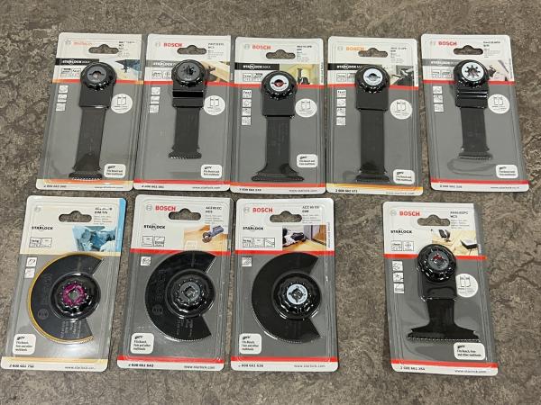 Bosch multitool zaagbladset 9-delig
