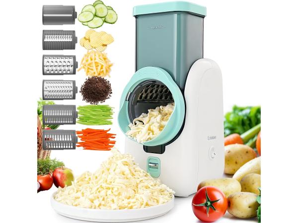 Elektrische kaasrasp - saladebereider (Engelse Stekker)