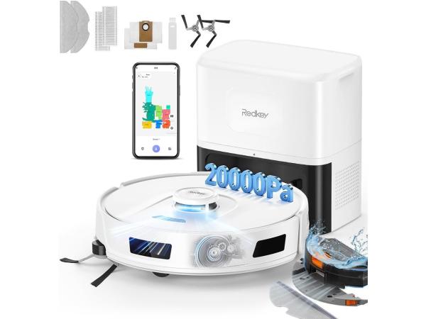 Redkey R11 robotstofzuiger LiDAR navi (Mist dweilfunctie)