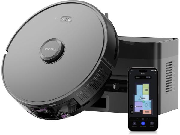 EUREKA E6 Plus robotstofzuiger Met dweilfunctie