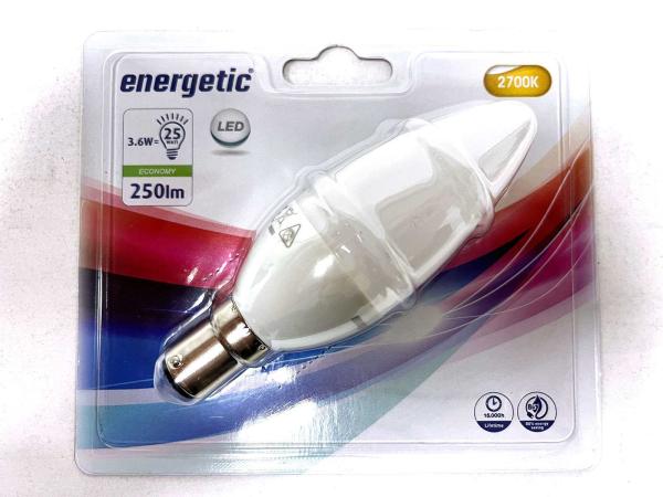 60x Energetic LED-lamp B15