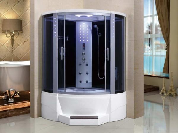 Stoomcabine met massagebad 135x135x220cm