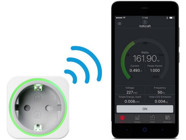 VOLTCRAFT SEM6000SE Energiekostenmeter Bluetooth-interface1