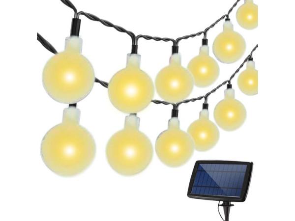 JPro Blurry 50 Warm/wit Lichtsnoer op zonne-energie 17M