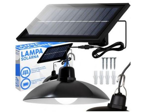 Buitenhanglamp op zonne energie