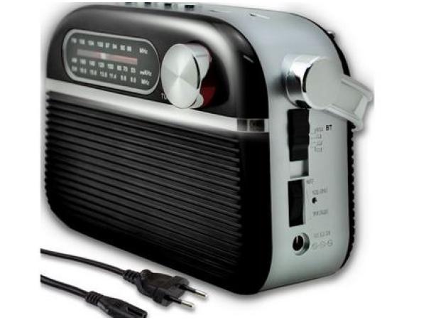 Draagbare noodradio am-fm op batterijen