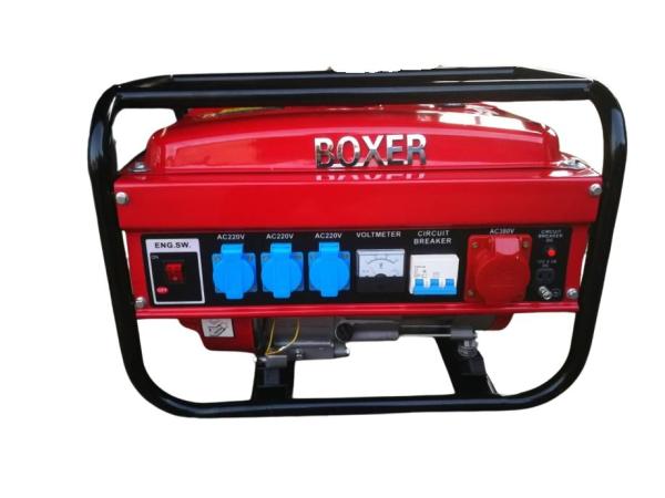 Boxer Benzinegenerator - 3500 Watt - 6,5 PK - 0,6 L/u